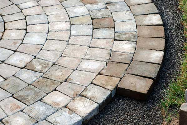 stone patio